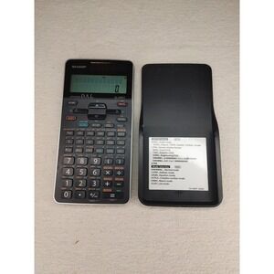 Sharp EL-546XT Black‎ Scientific Calculator & Case A29